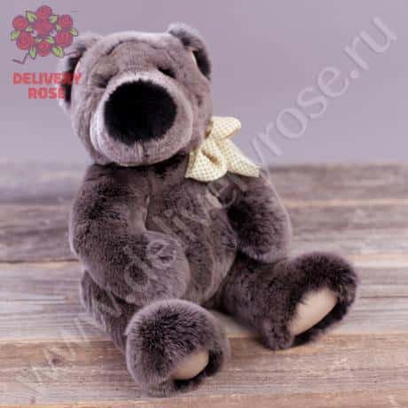 Медведь из меха «Орилаг» (gray)
