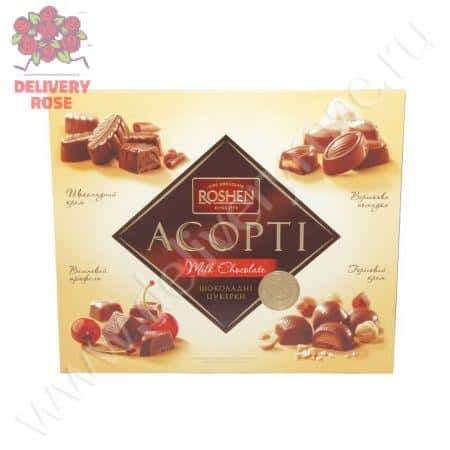 Конфеты Рошен Ассорти молочный шоколад (406 г)