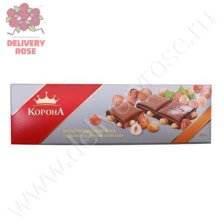 Шоколад Корона с орехами (молочный) 200 г